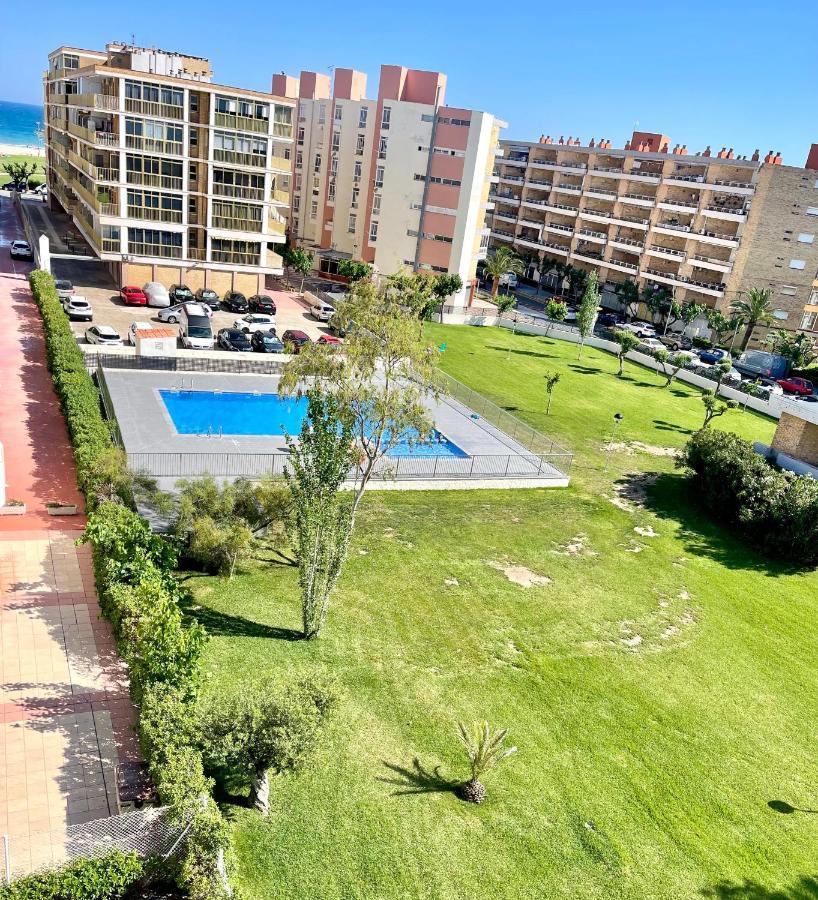 Apartbeach Adriatico 518 Vistas Playa Y Climatizado Appartement La Pineda Buitenkant foto