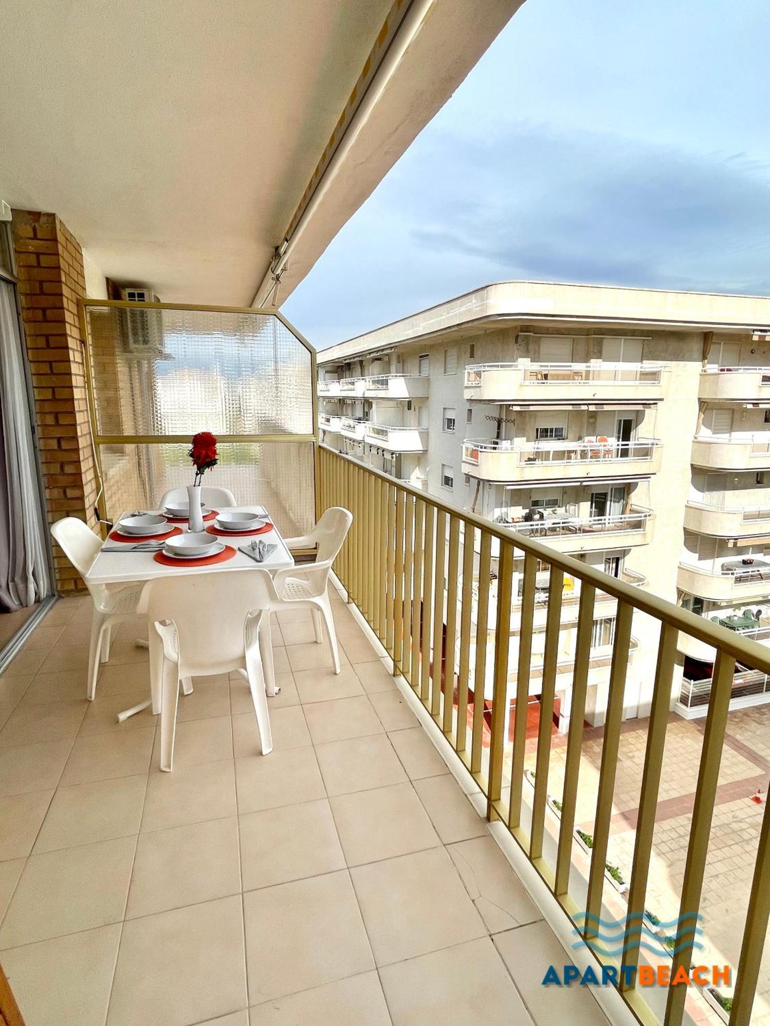 Apartbeach Adriatico 518 Vistas Playa Y Climatizado Appartement La Pineda Buitenkant foto